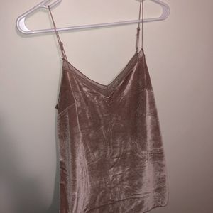 Free People Velvet Tank Top